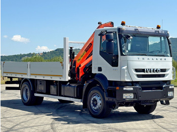 Camion grue Iveco TRAKKER 310* PRITSCHE 6,00 m * PK 15500 * TOP: photos 4
