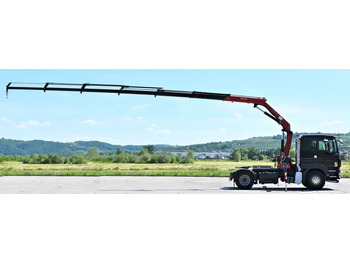 Camion grue, Tracteur routier MAN TGS 18.400 Sattelzugmaschine + KRAN /FUNK: photos 5