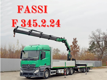Camion grue MERCEDES-BENZ Actros