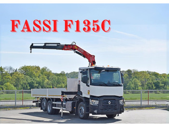 Camion grue RENAULT C 380