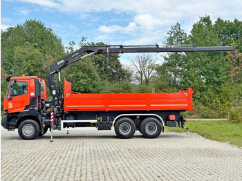 Camion benne, Camion grue Renault K 380 * HIAB 144 BS - 3 HIDUO + FUNK * 6x4 * TOP: photos 5