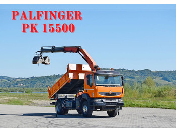 Camion grue RENAULT Kerax 370