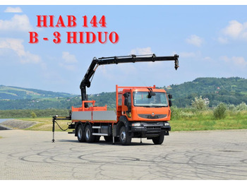 Camion grue RENAULT Kerax 410