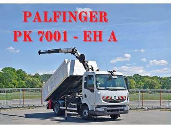 Camion grue RENAULT Midlum 220