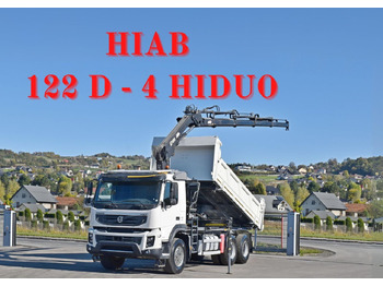 Camion grue VOLVO FMX 410
