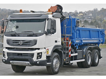 Camion grue, Camion benne Volvo FMX 450 Kipper 5,10m *PK 14002-EH B/FUNK *6x4: photos 5