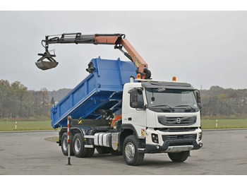 Camion grue, Camion benne Volvo FMX 450 Kipper 5,10m *PK 14002-EH B/FUNK *6x4: photos 2