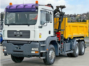 Camion benne, Camion grue MAN TGA 33.350 * PK 12000 *6x4 * TOPZUSTAND: photos 4 Camion benne, Camion grue MAN TGA 33.350 * PK 12000 *6x4 * TOPZUSTAND: photos 4