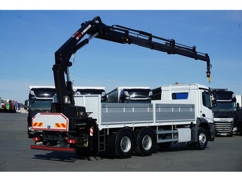 Camion plateau, Camion grue Mercedes-Benz AROCS / 2643 / 6 X 4 / SKRZYNIOWY + HDS / HIAB 228 E – 4 / WYS.: photos 5 Camion plateau, Camion grue Mercedes-Benz AROCS / 2643 / 6 X 4 / SKRZYNIOWY + HDS / HIAB 228 E – 4 / WYS.: photos 5