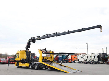 Camion porte-voitures Mercedes-Benz Actros 2532 Vehicle transporter + crane Hiab 477EP-5 HiPro 6x2: photos 4 Camion porte-voitures Mercedes-Benz Actros 2532 Vehicle transporter + crane Hiab 477EP-5 HiPro 6x2: photos 4