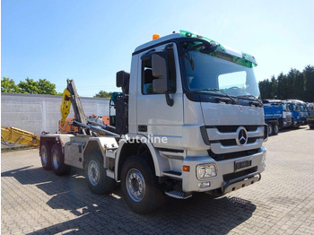 Mercedes-Benz Actros 3244 - Hook lift truck 8x4 en crédit-bail Mercedes-Benz Actros 3244 - Hook lift truck 8x4: photos 2 Mercedes-Benz Actros 3244 - Hook lift truck 8x4 en crédit-bail Mercedes-Benz Actros 3244 - Hook lift truck 8x4: photos 2