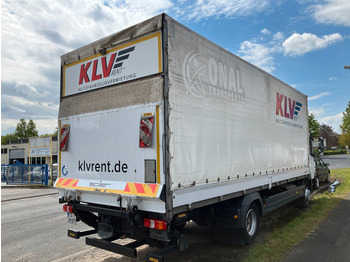 Camion à rideaux coulissants Mercedes-Benz Atego 1224 L Plane LBW AHK: photos 3