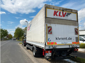 Camion à rideaux coulissants Mercedes-Benz Atego 1224 L Plane LBW AHK: photos 4
