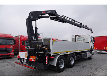 Camion plateau, Camion grue Renault C 380 / 6x4 / SKRZYNIOWY 6,6 m / + HDS HIAB 188 x-hiduo wysów: 1: photos 4