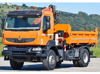 Camion benne, Camion grue Renault KERAX 370: photos 5 Camion benne, Camion grue Renault KERAX 370: photos 5