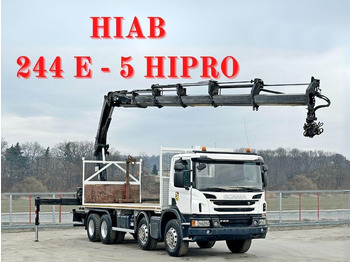 Camion plateau SCANIA P 410