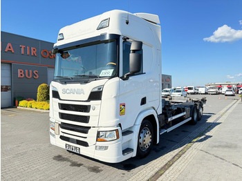 Camion porte-conteneur/ Caisse mobile SCANIA R 450