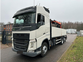 Camion plateau, Camion grue Volvo FH 13 460 + Palfinger PK 18002: photos 2