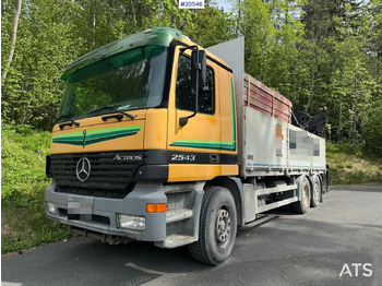 Camion plateau MERCEDES-BENZ Actros 2543