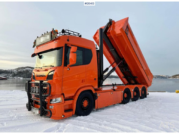 Camion ampliroll SCANIA R