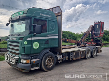 Camion plateau SCANIA R 560