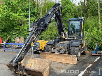Pelle sur pneus JCB