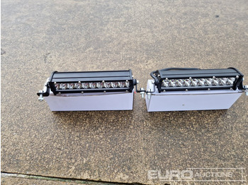 Matériel de chantier Unused 7" 60W LED Light Bar, Mounting Brackets, IP68 Waterproof (2 of): photos 5