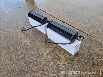 Matériel de chantier Unused 7" 60W LED Light Bar, Mounting Brackets, IP68 Waterproof (2 of): photos 3