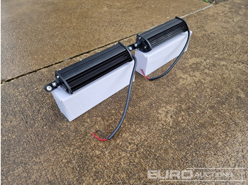 Matériel de chantier Unused 7" 60W LED Light Bar, Mounting Brackets, IP68 Waterproof (2 of): photos 2