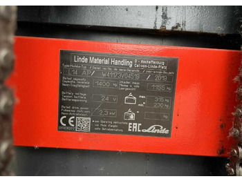 Linde L14AP en crédit-bail Linde L14AP: photos 4