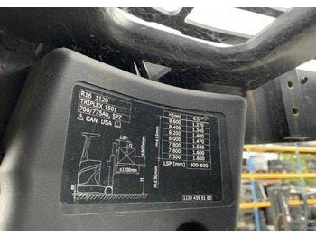 Chariot à mât rétractable Linde R16-01: photos 5