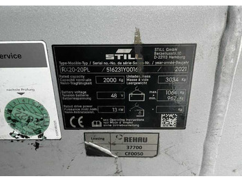 Chariot élévateur électrique Still RX20-20PL: photos 4 Chariot élévateur électrique Still RX20-20PL: photos 4