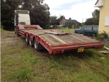 Semi-remorque surbaissé pour transport de équipements lourds KING: photos 1