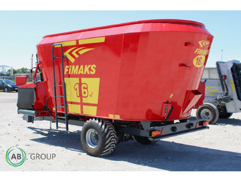 Mélangeuse TMR Mixer Fimaks FMV 16m³ - demo: photos 4 Mélangeuse TMR Mixer Fimaks FMV 16m³ - demo: photos 4