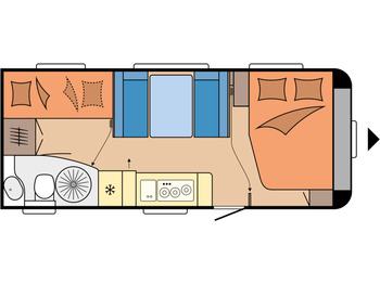 Caravane HOBBY EXCELLENT EDITION 545 KMF