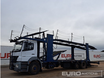 Camion porte-voitures MERCEDES-BENZ Axor 1828