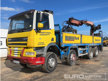 Camion plateau DAF CF