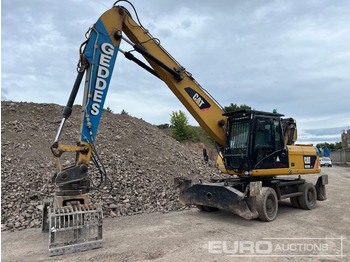 Pelle sur pneus CATERPILLAR M318D