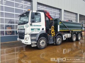 Camion benne, Camion grue 2017 DAF CF400: photos 1