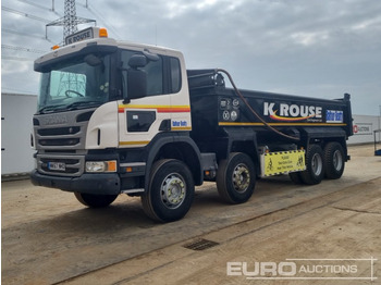 Camion benne SCANIA P 410