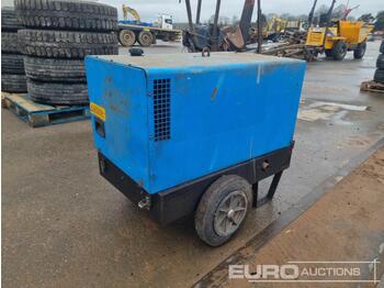 Groupe électrogène 6KvA Single Axle Generator, Hitatchi Engine: photos 1