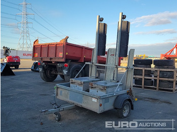 Remorque porte engin