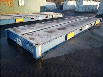 Carrosserie interchangeable/ Conteneur 30' Flat Rack Container Bridge: photos 1