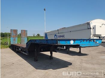 Semi-remorque surbaissé Chieftain Tri Axle Extendable Step Frame Low Loader Trailer, Hydraulic Ramps: photos 4 Semi-remorque surbaissé Chieftain Tri Axle Extendable Step Frame Low Loader Trailer, Hydraulic Ramps: photos 4