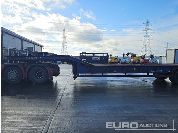 Semi-remorque surbaissé King 4 Axle Step Frame Low Loader Trailer, Neck Ramps, Out Riggers, Rear Steering, Hydraulic Fliptoe Ramps: photos 2 Semi-remorque surbaissé King 4 Axle Step Frame Low Loader Trailer, Neck Ramps, Out Riggers, Rear Steering, Hydraulic Fliptoe Ramps: photos 2