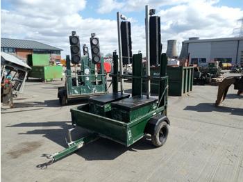 Remorque 2018 Batson Single Axle Traffic Light Trailer, Ramp: photos 1