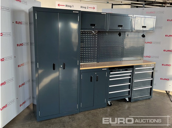 Équipement de garage Unused Boss 2.6m 9 Drawer, 5 Cabinet Tool Station: photos 5
