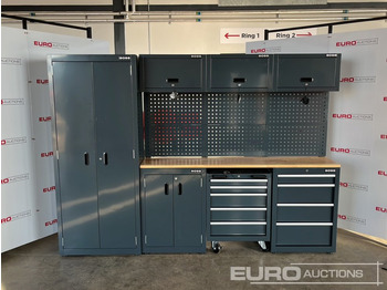 Équipement de garage Unused Boss 2.6m 9 Drawer, 5 Cabinet Tool Station: photos 3