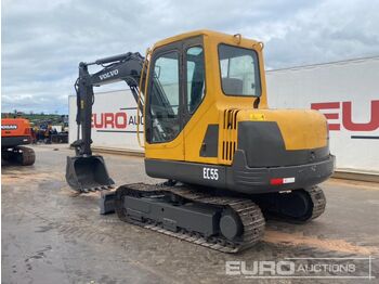 Mini pelle Volvo EC55B: photos 3