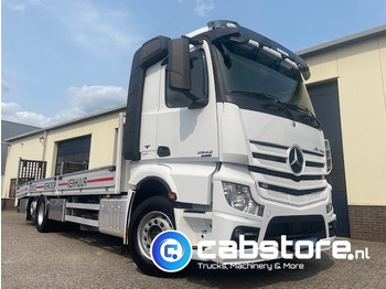 Camion plateau Mercedes-Benz ACTROS Mercedes Benz Actros 2642 6x2 Euro 6 oprijwagen - Machine transporter - Bouwjaar 2012 - Volledig luchtgeveerd - Hydraulische rampen - Liftas - APK 11-: photos 3